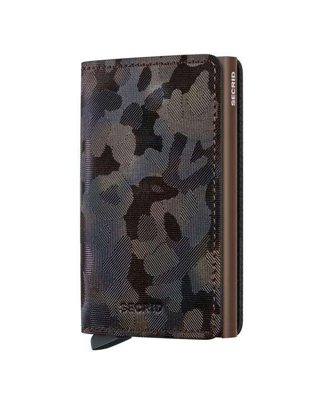 SJu / SLIMWALLET - JUNGLE BROWN