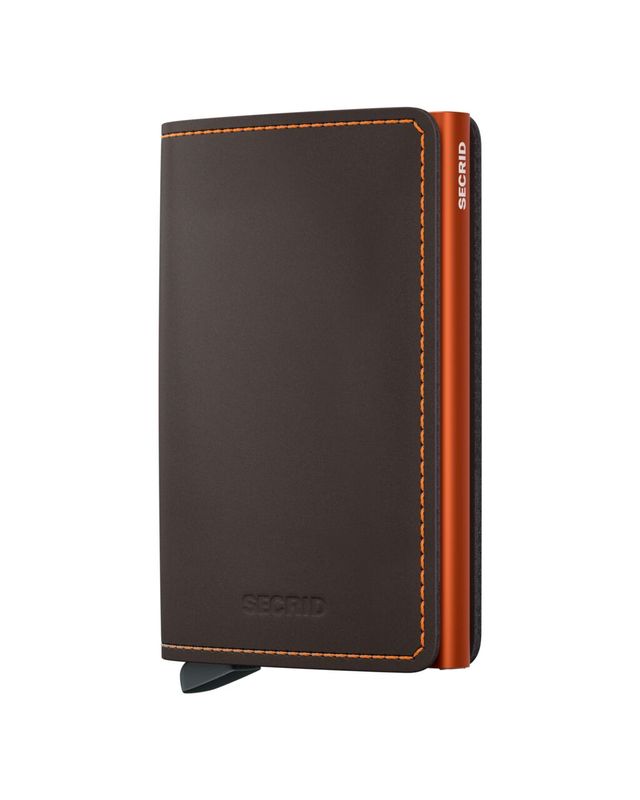 SM / SLIMWALLET - MATTE TRUFFLE ORANGE