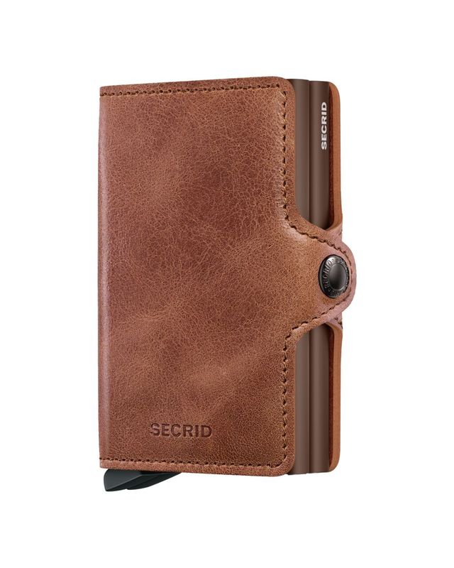 TV / TWINWALLET - VINTAGE COGNAC/BROWN