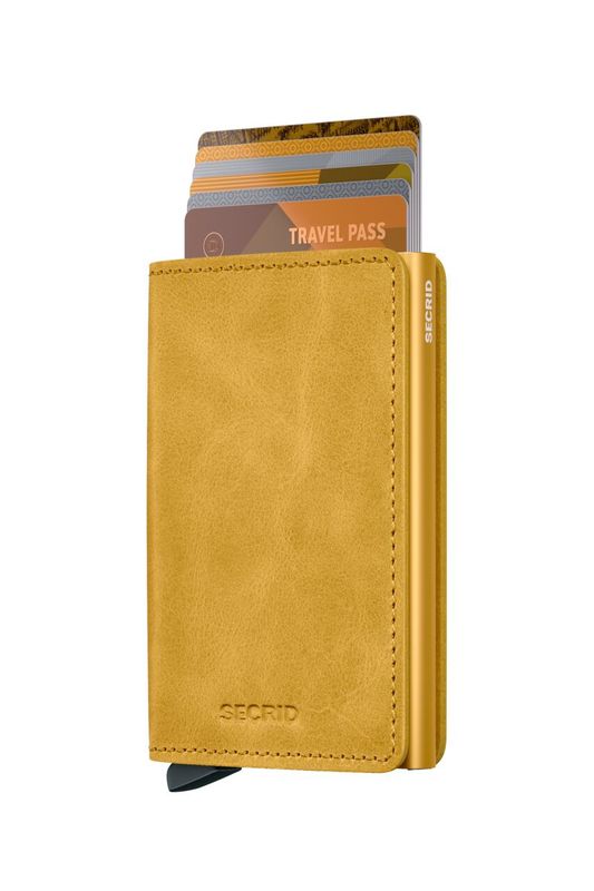 SV / XSLIMWALLET - VINTAGE YELLOW