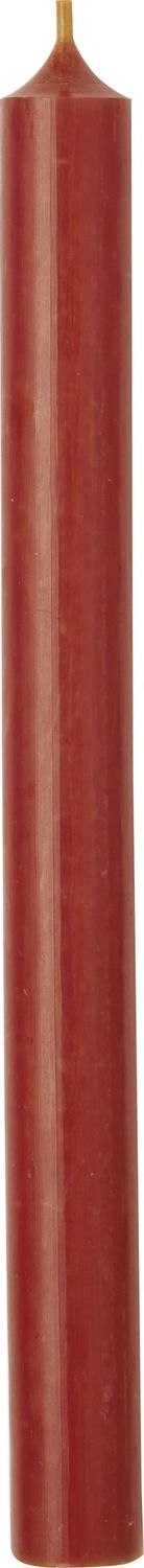 K132556 - 10&quot; DINNER CANDLE - DUSTY ORANGE