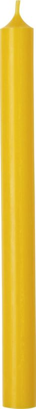 K132571 - 10&quot; DINNER CANDLE - DARK YELLOW