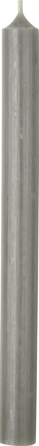 K132506 - 10&quot; DINNER CANDLE - GRAY