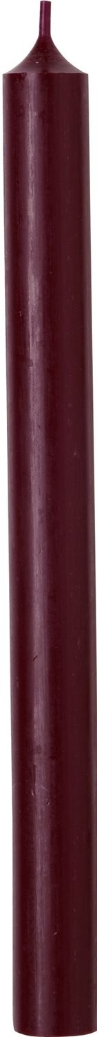 K132511 - 10&quot; DINNER CANDLE - DARK RED