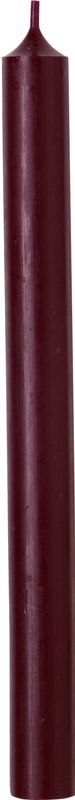 K132511 - 10&quot; DINNER CANDLE - DARK RED