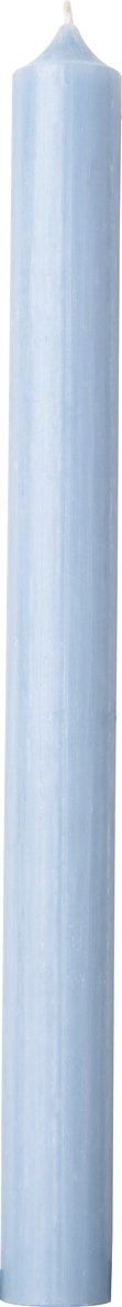 K132546 - 10&quot; DINNER CANDLE - POWDER BLUE