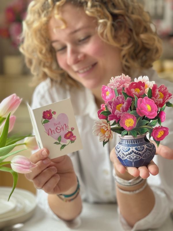 327-7415 - MINIPOP UP  PEONY PARADISE