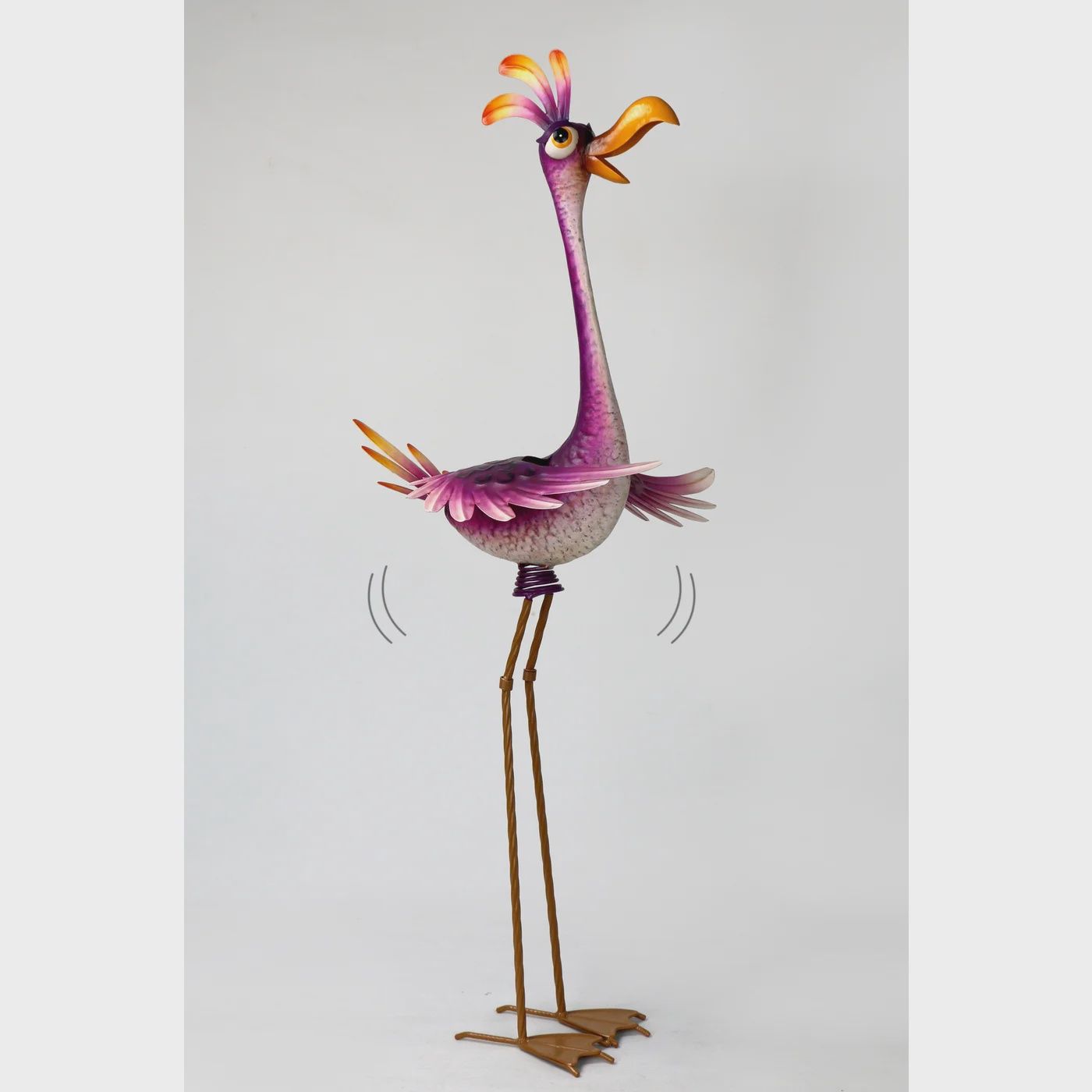 GG9613 - METAL WACKY FLAMINGO