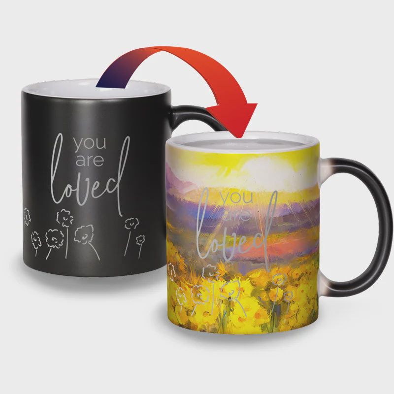CM201 - COLOUR CHANGING MUG - YOU ARE LOVED