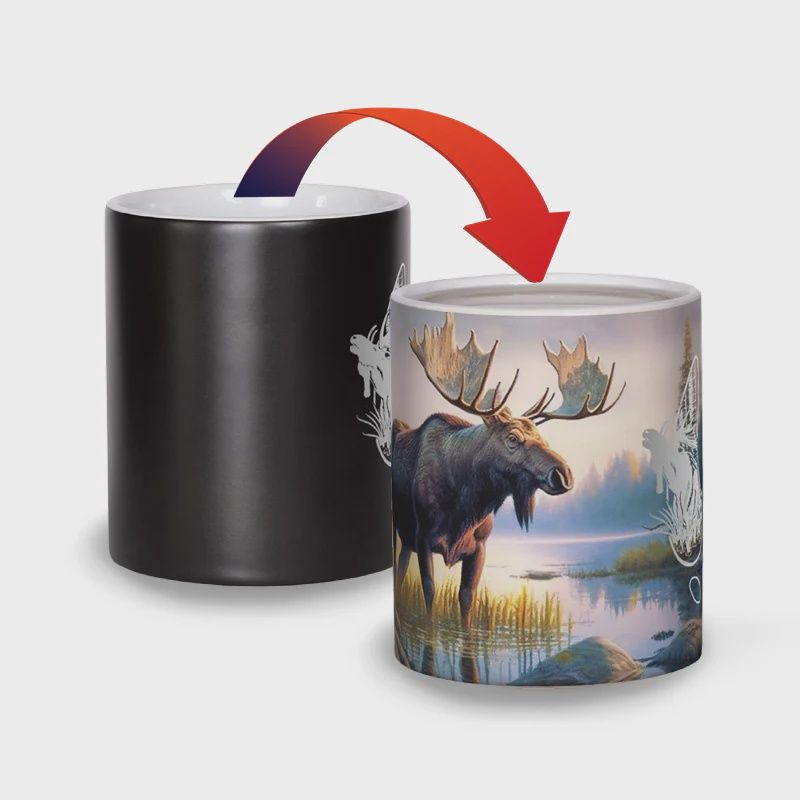 CM412 - COLOUR CHANGING MUG - MOOSE