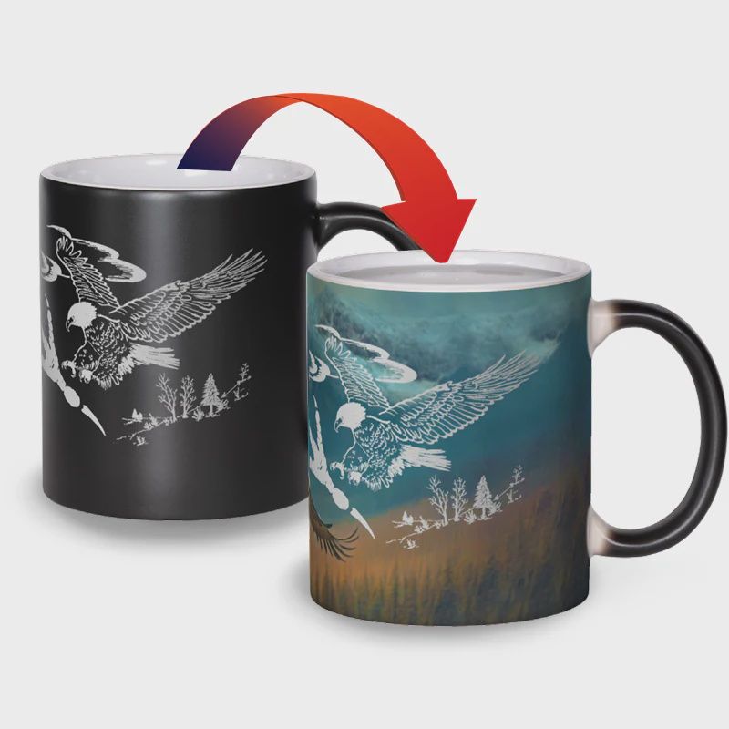CM413 - COLOUR CHANGING MUG - EAGLE