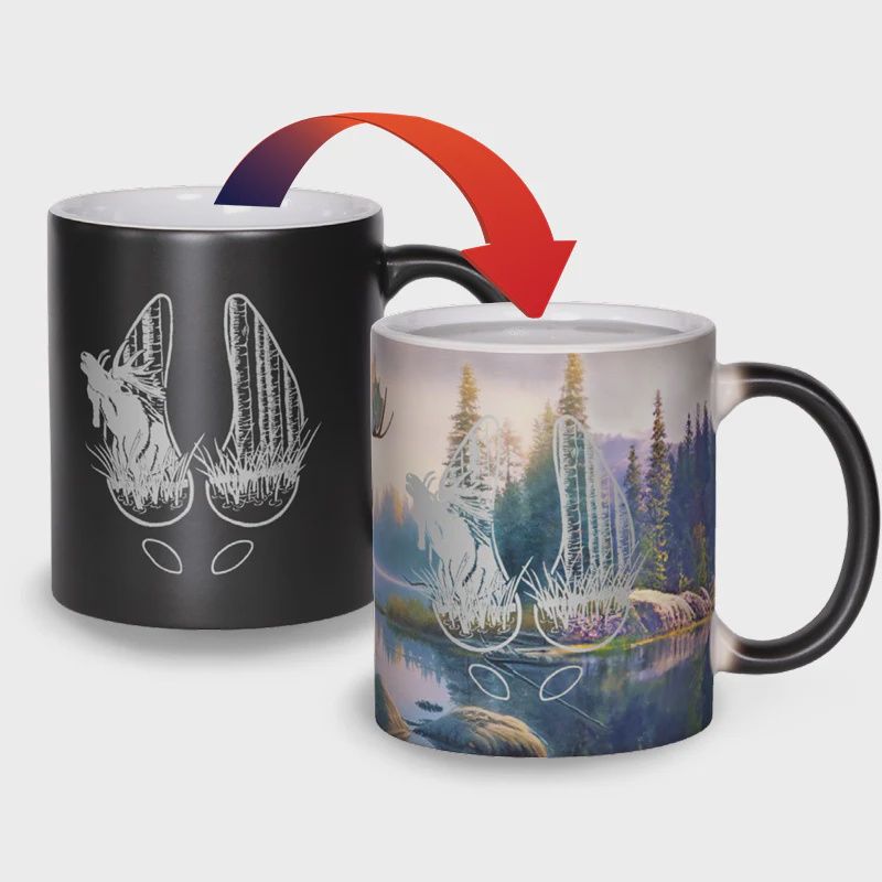 CM412 - COLOUR CHANGING MUG - MOOSE