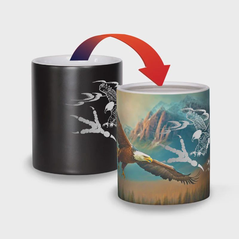 CM413 - COLOUR CHANGING MUG - EAGLE