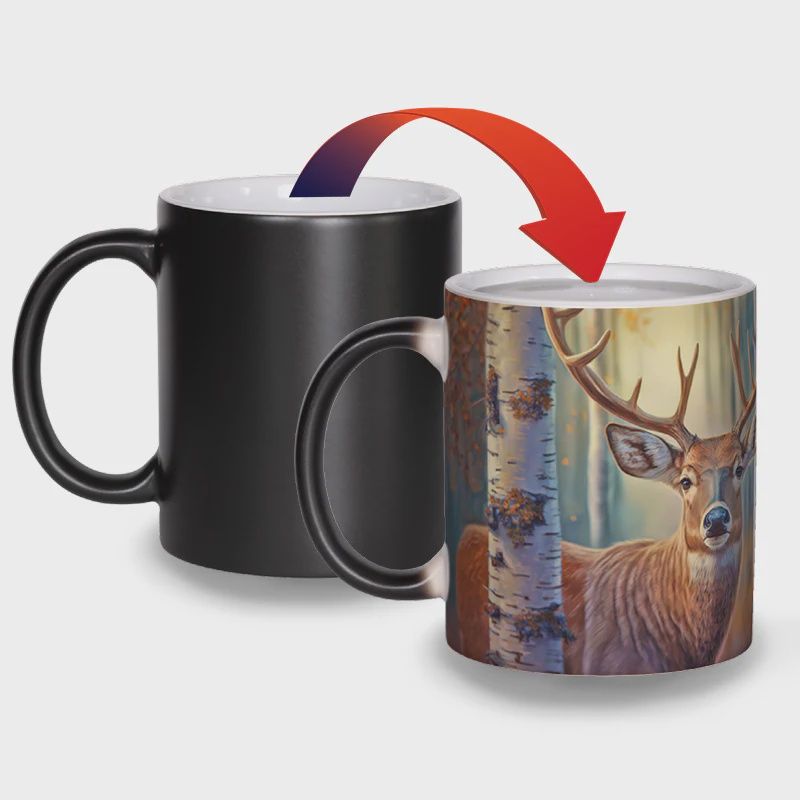 CM414 - COLOUR CHANGING MUG - DEER