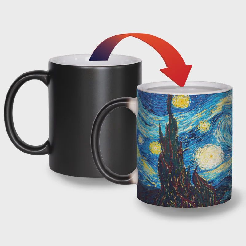 CM203 - COLOUR CHANGING MUG - LOVE YOU TO THE MOON