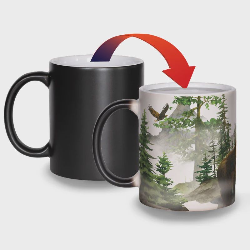 CM235 - COLOUR CHANGING MUG - BROTHER BEAR