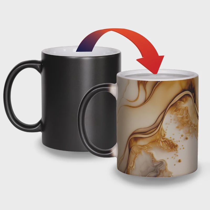 CM227 - COLOUR CHANGING MUG - MARBLE DAD