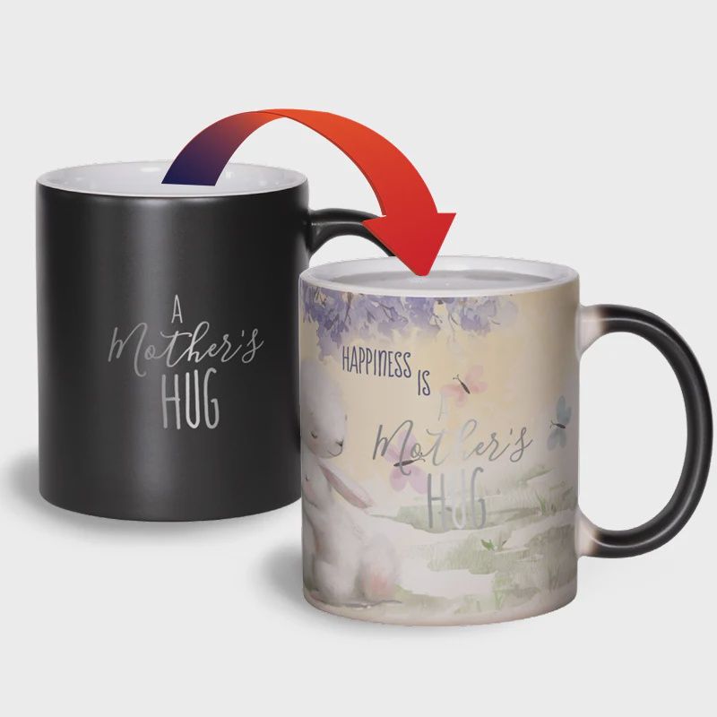 CM221 - COLOUR CHANGING MUG - MOTHER&#39;S HUG