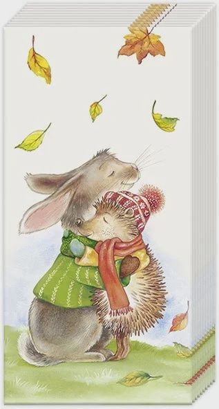 PT1085460 - POCKET TISSUE / BEST FRIENDS FOREVER CREAM