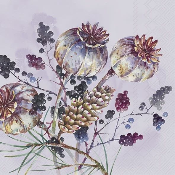 L1081680 - LUNCHEON NAPKIN / AMARA VIOLET