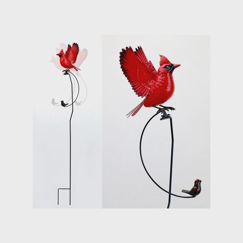 GG9656 - KINETIC ROCKER STAKE - CARDINAL