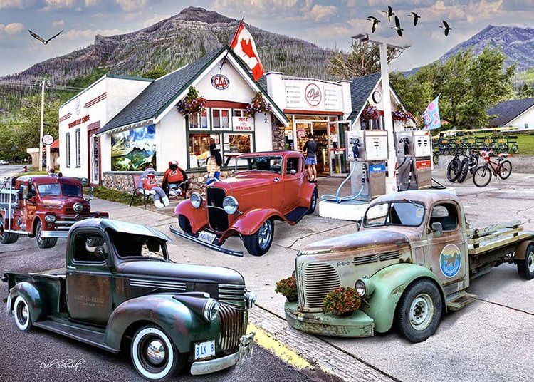 1000 PC - 482 - PUZZLE - PAT&#39;S GAS BAR