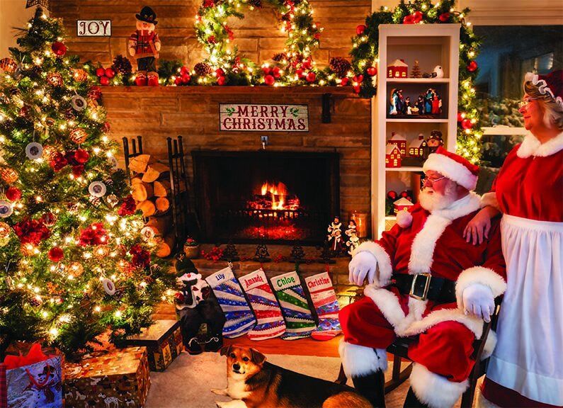 500 PC - 487 - PUZZLE - CONTEMPLATING CHRISTMAS