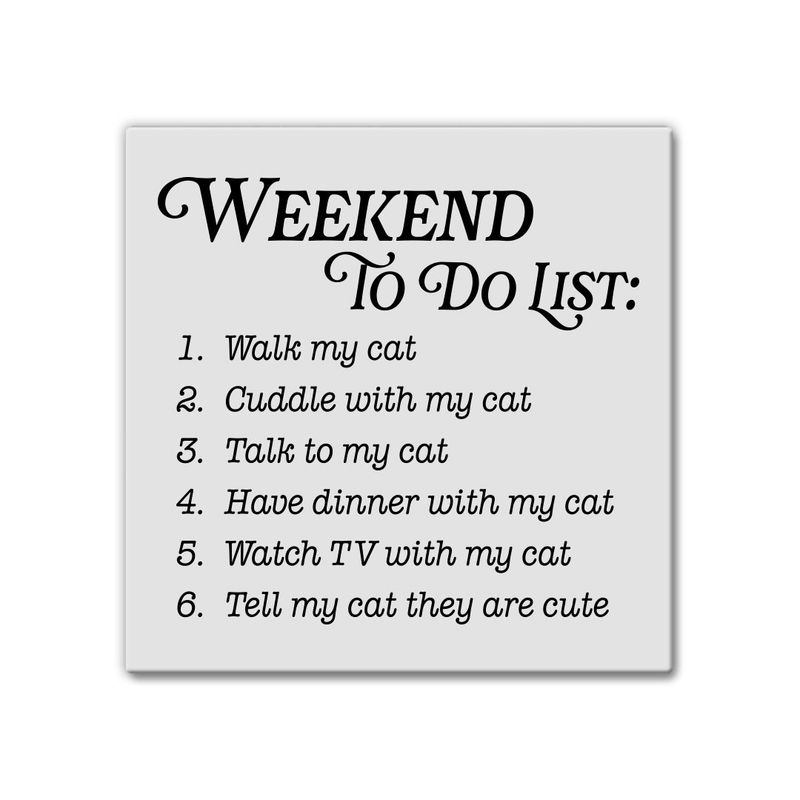 013-146 - MAGNET - WEEKEND TO DO / CAT