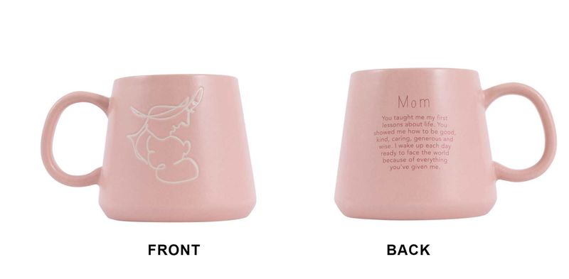 HFM001 - MUG - HEARTFELT MOM MUG WITH QUOTE