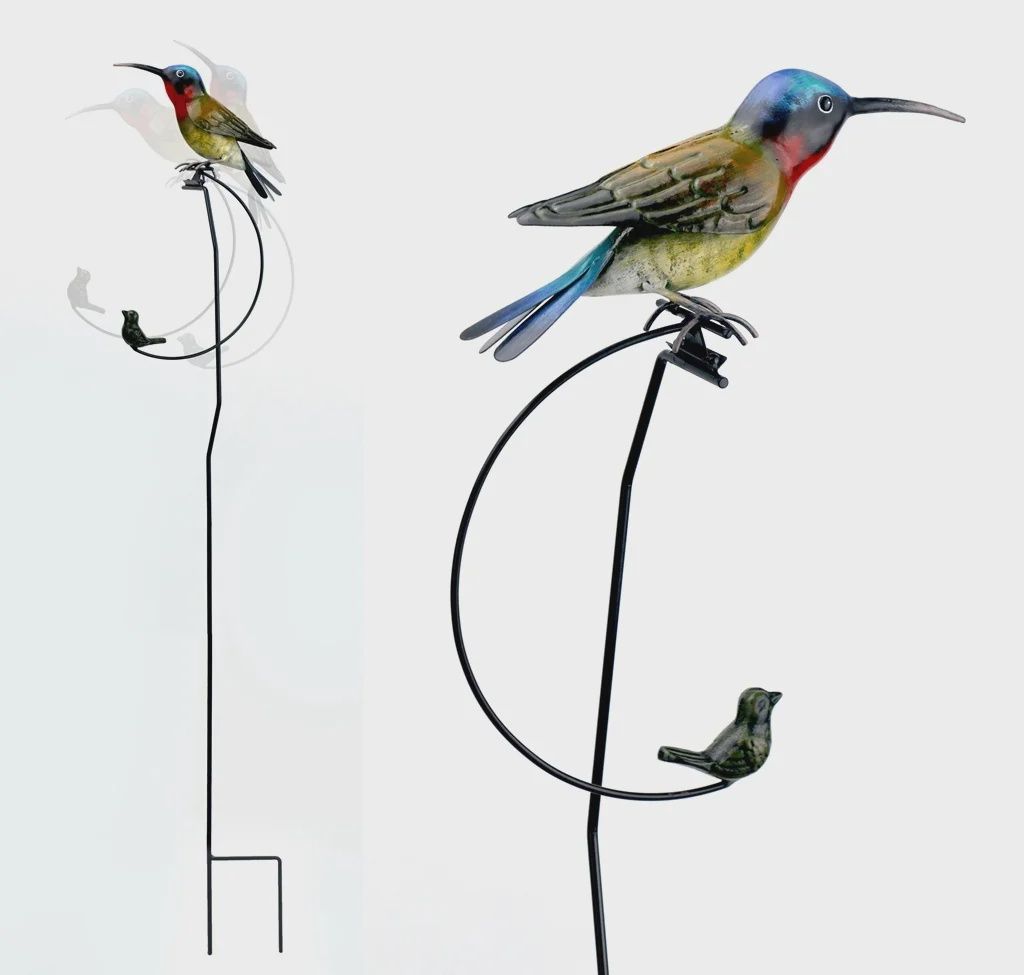 GG9598 - KINETIC ROCKER STAKE - HUMMINGBIRD