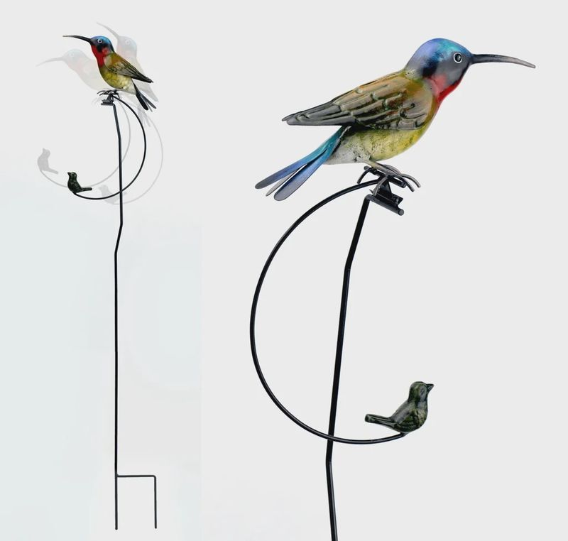 GG9598 - KINETIC ROCKER STAKE - HUMMINGBIRD