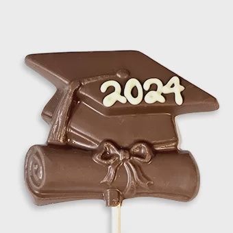 2025 GRAD CHOCOLATE SUCKER - WALKER&#39;S CHOCOLATE