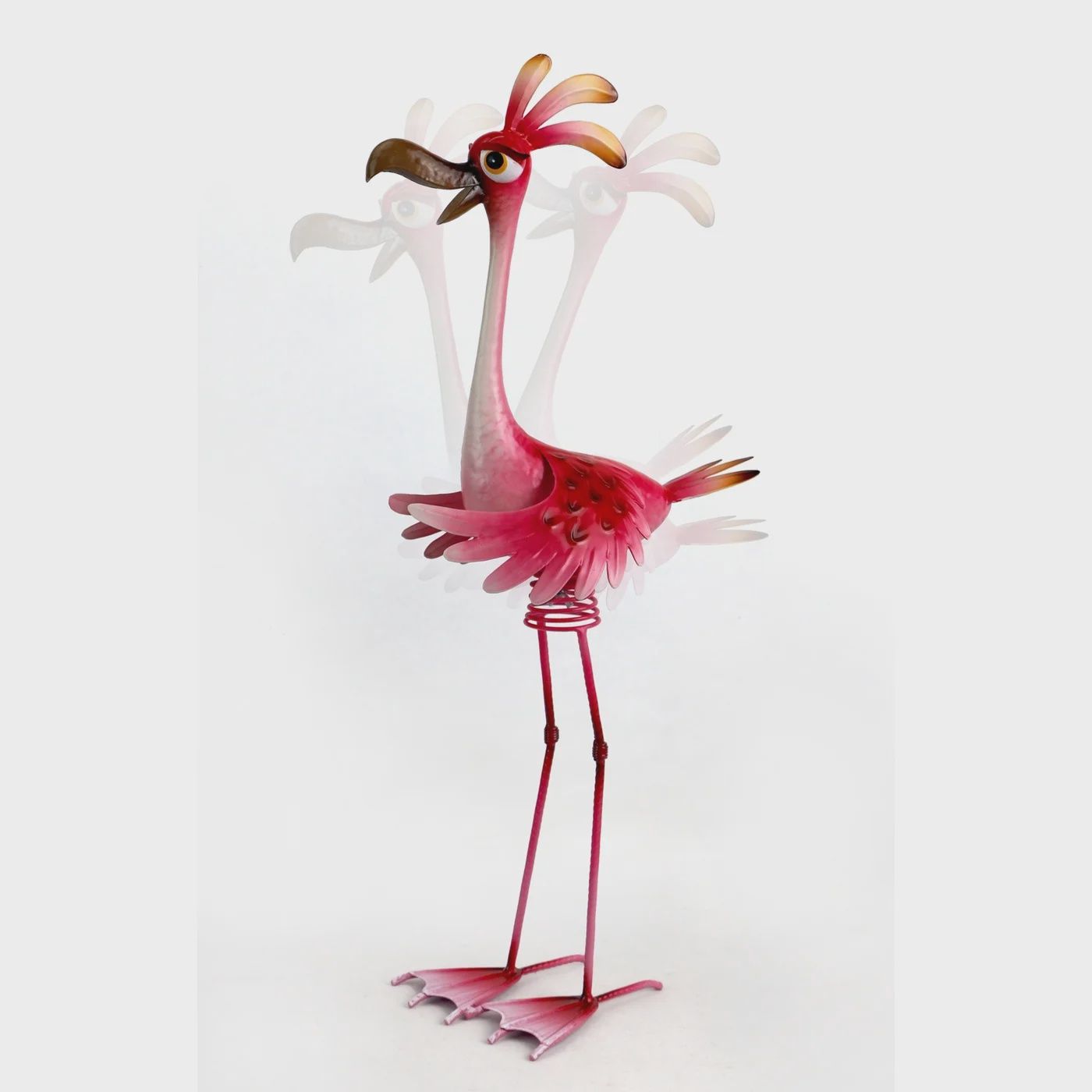 GG9615 - METAL WACKY FLAMINGO
