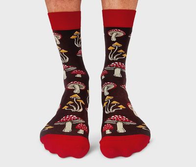 0000 - MEN&#39;S SOCKS - MUSHROOM MAGIC