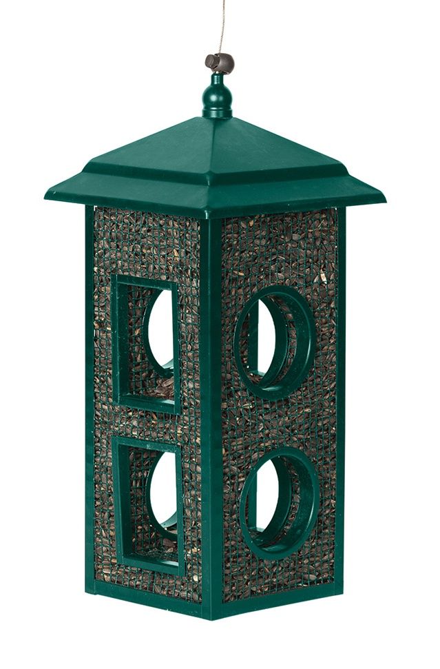 10043 - FLY-IN BIRD FEEDER - GREEN