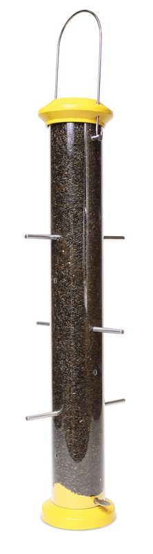 10813 - INVERTED GOLD FINCH TUBE FEEDER