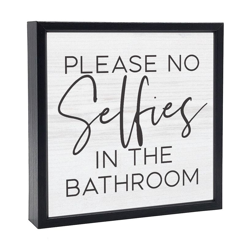 032-008 - SIGN (SM) -- PLEASE NO SELFIES