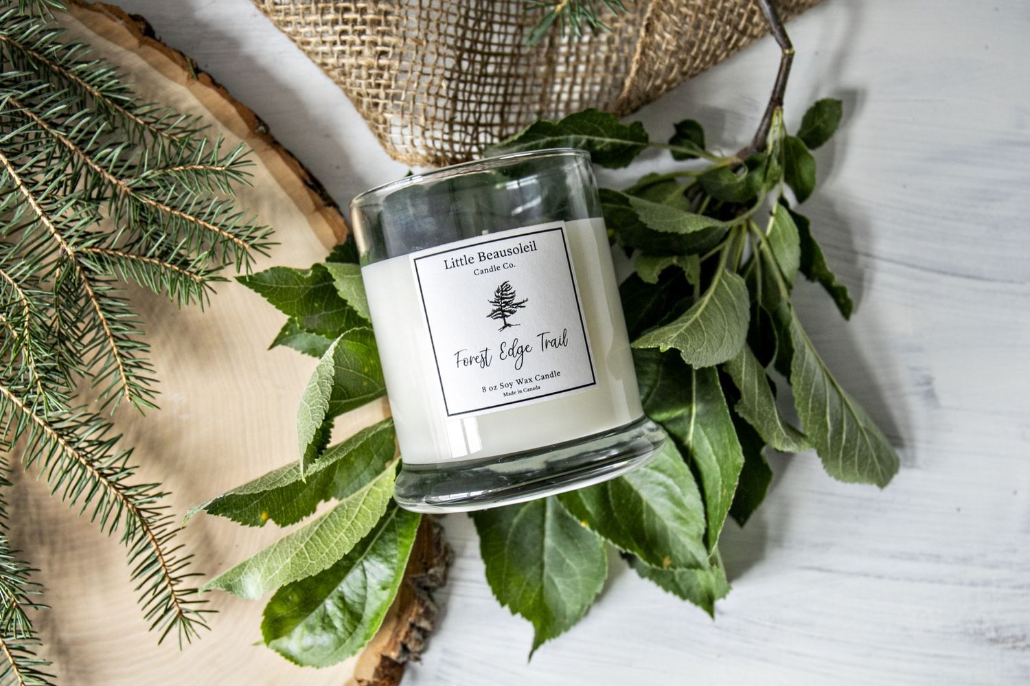 9OZ SOY WAX CANDLE - FOREST EDGE TRAIL