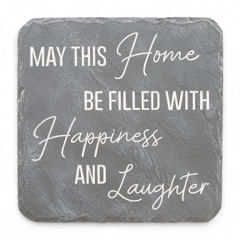 25302 - GARDEN STONE - HAPPINESS &amp; LAUGHTER