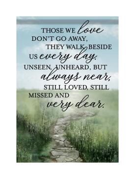 CS50772 - GARDEN FLAG -  ALWAYS NEAR
