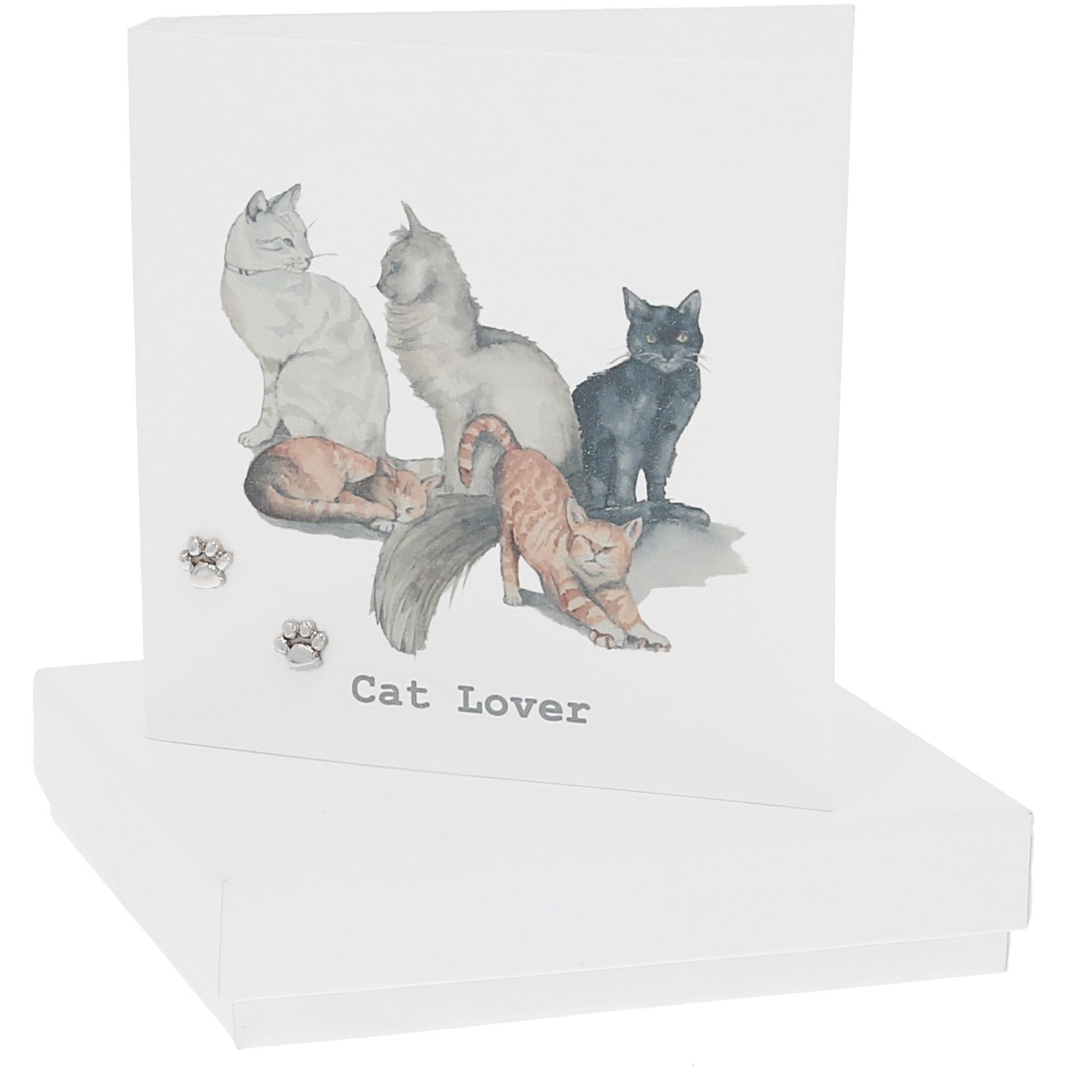26623 - CRUMBLE + CORE - EARRINGS - CAT LOVER