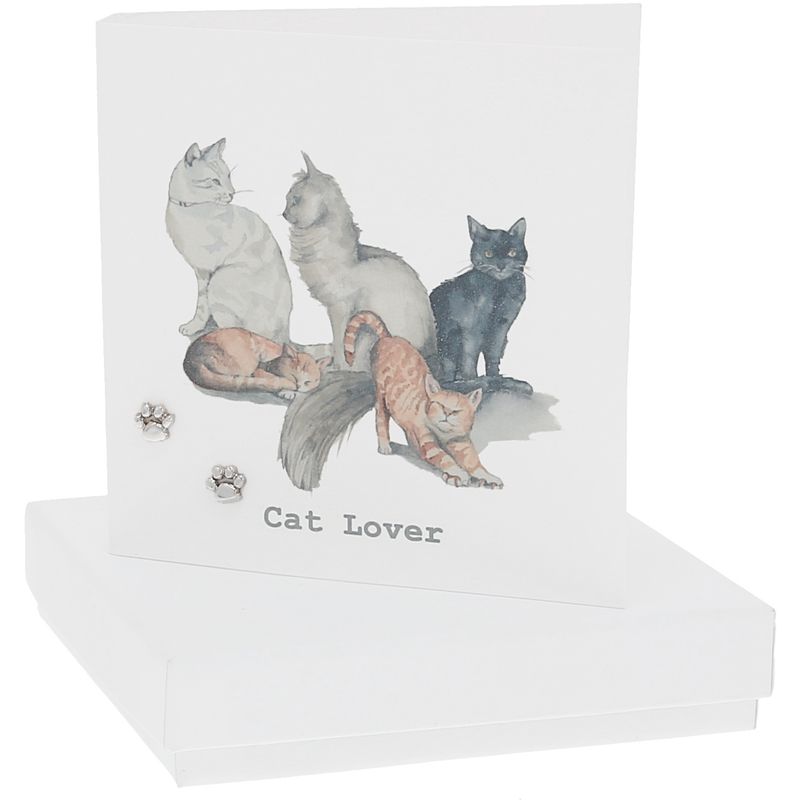 26623 - CRUMBLE + CORE - EARRINGS - CAT LOVER
