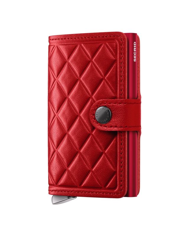 MEd / XPREMIUM MINIWALLET - EMBOSS DIAMOND RED
