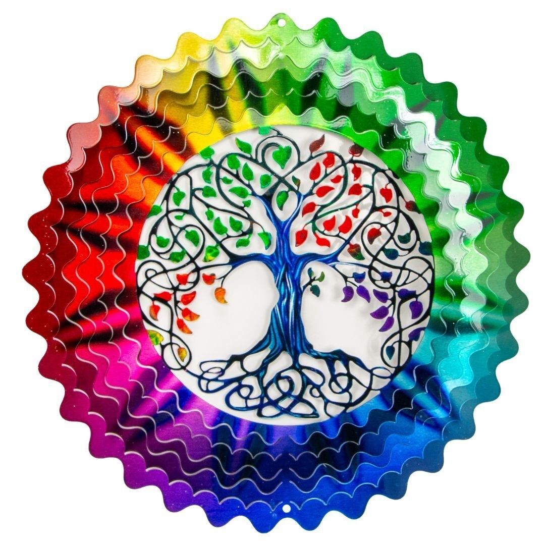 152L - VIVID COLLECTION - MULTI COLOUR TREE OF LIFE - LG