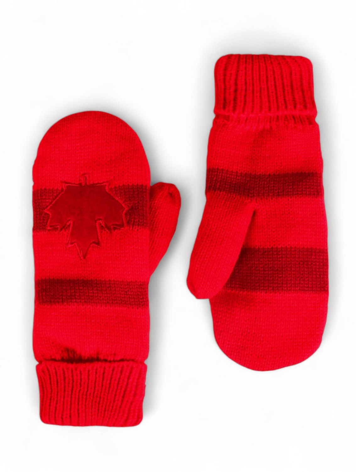 GL12531RD - MITTENS - CANADA W/MAPLE LEAF