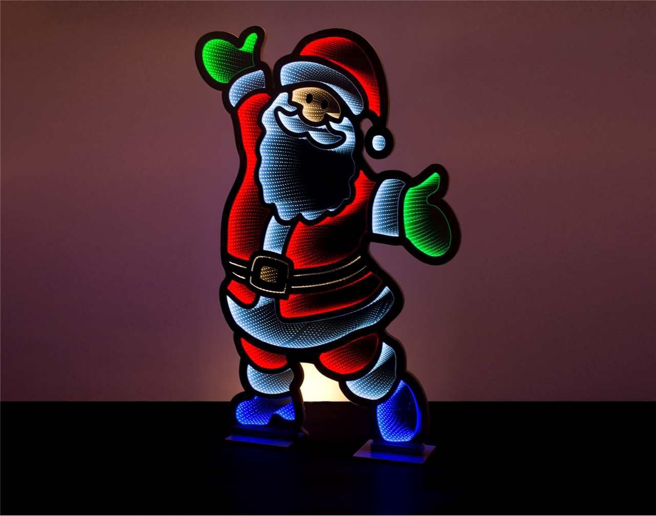 X4268 - INFINITY LIGHT - 72&quot; OUTDOOR SANTA W/BASE
