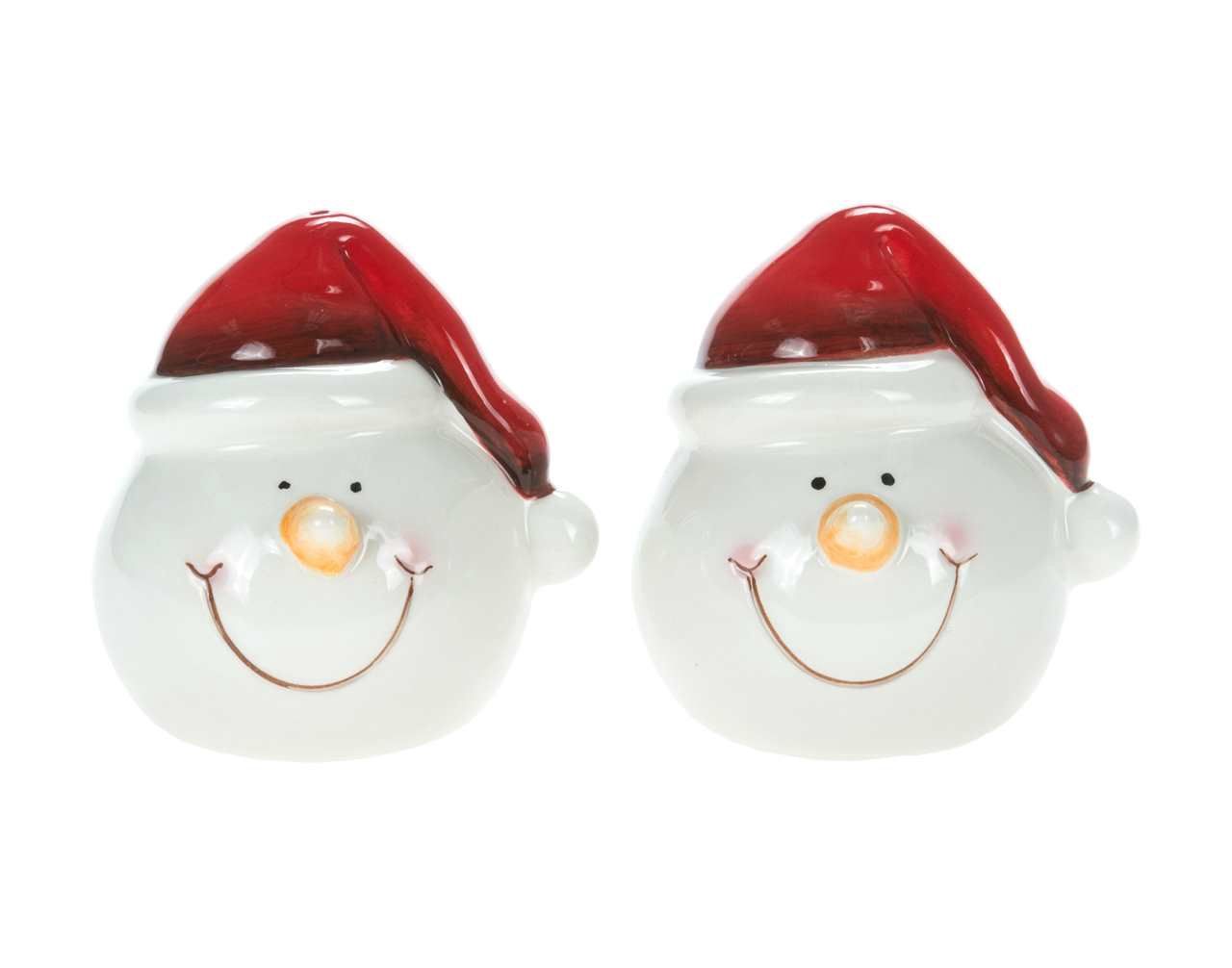 D4472 - SALT + PEPPER - 3&quot; SNOWMAN HEAD