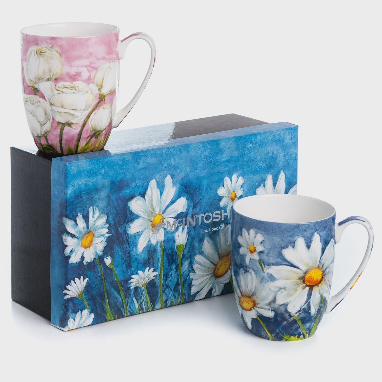 MC0181 - MORNING FLOWERS - SET OF 2 MUGS