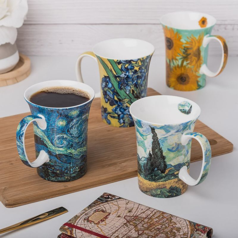 S12704VG - VAN GOGH CLASSICS - SET OF 4 MUGS