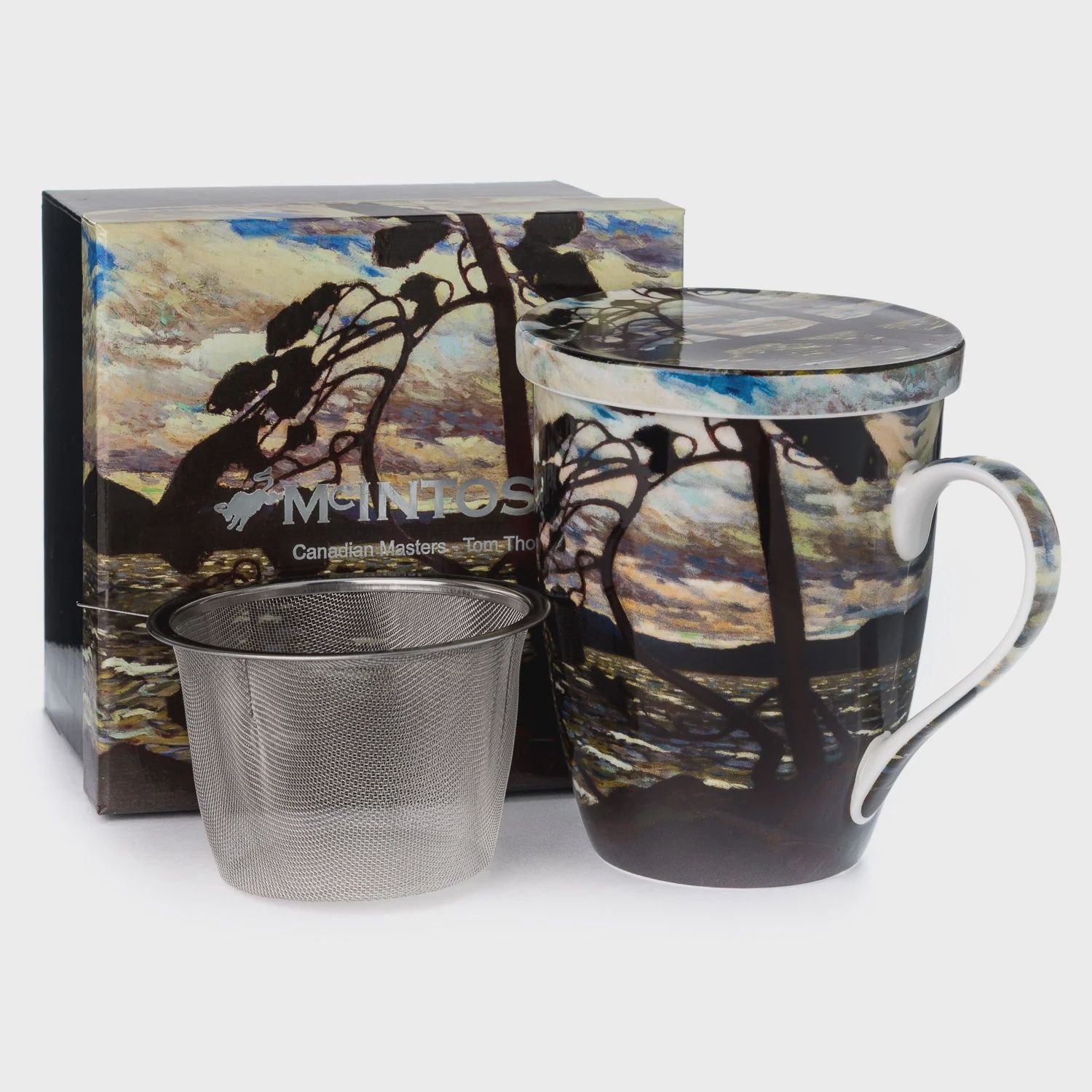 MC020109 - THOMSON THE WEST WIND - TEA MUG W/ INFUSER &amp; LID